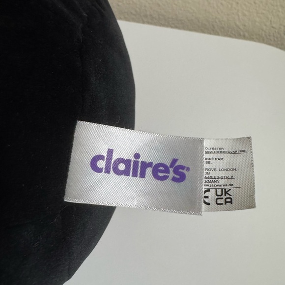 9” Black and Orange Cat Claire’s Squishmallow - Picture 5 of 6